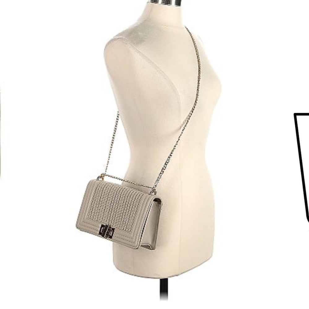 Tan Madison West Purse